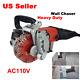 110v Wall Chaser Concrete Saw Electric Groove Cutting Machine Slotter Heavyduty