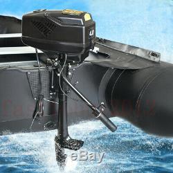 1200W Electric Heavy Duty Outboard Motor Boat Engine Boat Propeller for Fishing