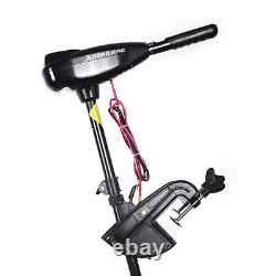 12V 46LBS Electric Outboard Engine Motor Fishing Boat Heavy Duty Brush Motor NEW