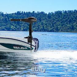 12V 58LBS Electric Outboard Motor Heavy Duty Fishing Boat Engine Trolling Motor