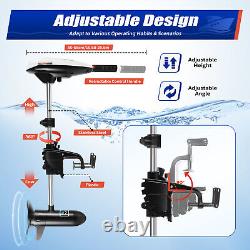 12V 65lbs Heavy Duty Electric Outboard motor Trolling Motor Engine Fishing Boat