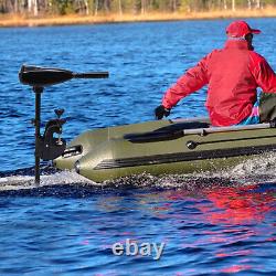 12V 80 LBS Heavy Duty Electric Trolling Motor Outboard Motor Fishing Boat Engine