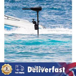 12V 80LB Electric Trolling Motor Outboard Motor Heavy Duty Fishing Boat Engine
