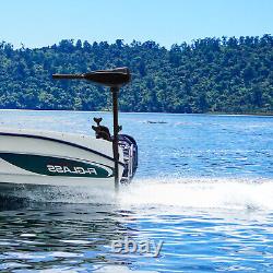 12V 80lbs Heavy Duty Electric Trolling Motor Outboard Motor Fishing Boat Engine
