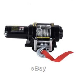 12V Electric Winch/4500lb Steel Cable/Heavy Duty/Boat/wireless remote control/UK
