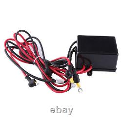 12v Electric Winch, 4000lb Steel Rope, Heavy Duty ATV Boat Recovery