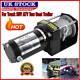 12v Electric Winch Steel Cable 1360kg Heavy Duty Atv Trailer Boat Recovery Uk