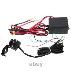 12v Electric Winch Steel Cable 1360kg Heavy Duty ATV Trailer Boat Recovery UK