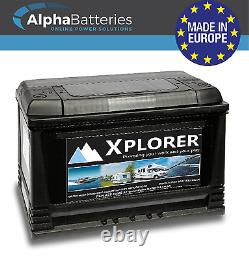 12v Sealed Xplorer 120 Ah Heavy Duty Electric Outboard Battery