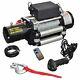 13000lbs Heavy Duty Electric Recovery Winch 12v Remote Control Ropetrailer Truck