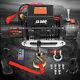 13500lb Electric Recovery Winch 12v Heavy Duty 4x4 Synthetic Rope Romote Control