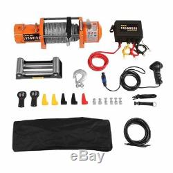 13500LBS 4X4 ELECTRIC RECOVERY RHINO WINCH (Not 13000lb) 2 Remotes Heavy Duty