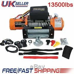 13500LBS 4X4 ELECTRIC RECOVERY RHINO WTNCH (Not 13000lb) 2 Remotes Heavy Duty