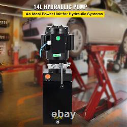 14L Car Lift Hydraulic Power Unit 60hz 1ph Heavy Duty Hydraulic Pump Auto Repair