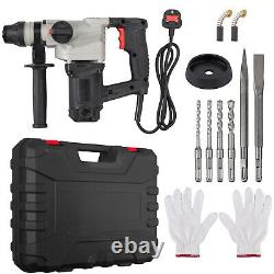 1500w Rotary Hammer Drill Heavy Duty Corded Electric Impact Drill With Bit Set