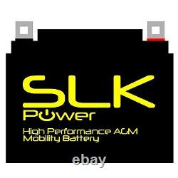 2 PACK 12v 12AH 15 17 22 33 36 40 50 55 75 MOBILITY SCOOTER WHEELCHAIR BATTERIES