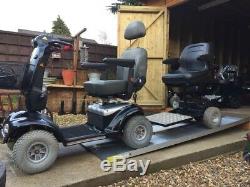 2 Seater Rare Shoprider Cadiz All Terrain Mobility Scooter With Trailer