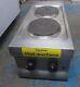 2 Burner Electric Cooker Heavy Duty Single Phase 13 Amp Commercial Lincat