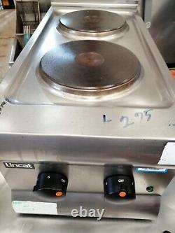 2 burner electric cooker heavy duty single phase 13-amp commercial LINCAT
