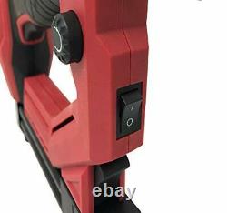 2 in 1 Nail & Staple Gun Electric Heavy Duty Stapler Nailer Tacker 240v