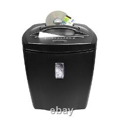 21L Paper Shredder Electric Heavy Duty CD Card Documents Office Home DIN 4 Safe