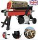 220v 5 Ton Heavy Duty Horizontal Electric Log Splitter Hydraulic Wood Cutter Uk