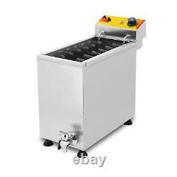 25L Heavy Duty Stainless Steel Electric Korean Mozzarell Cheese Hot Dog Fryer
