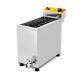25l Heavy Duty Stainless Steel Electric Korean Mozzarell Cheese Hot Dog Fryer