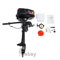 2Stroke 3.6HP Electric Heavy Duty Outboard Motor Engine Water Cooling CDI System