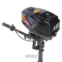 2Stroke 3.6HP Electric Heavy Duty Outboard Motor Engine Water Cooling CDI System