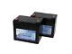 2x 12v 34ah Leoch Deep Cycle Mobility Scooter Batteries Replaces 30ah 32ah 33ah