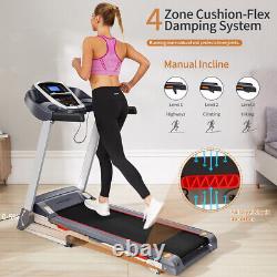 3.25HP Electric Treadmill Folding Running Machine Heavy Duty Workout Exercise A+