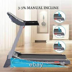 3.25HP Heavy Duty Treadmill Electric Motorised Running Machine Home Gym Folding