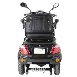 3 Wheeled Electric Mobility Scooter Black ZT500 500W LED Display By GREEN POWER
