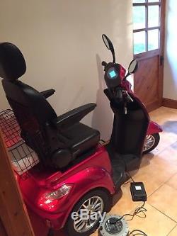 3 Wheeled RED 800W 60V100AH Battery ELECTRIC MOBILITY SCOOTER Green Power