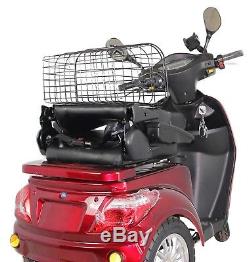 3 Wheeled RED 800W 60V100AH Battery ELECTRIC MOBILITY SCOOTER Green Power