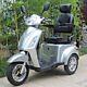 3 Wheeled Silver Electric Mobility Scooter 60v100ah 800w Fast Free Uk Delivery