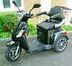 3 Wheeled Zt500 Glossy Black 800w Electric Mobility Scooter Led Display