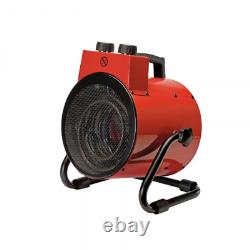 3KW Industrial Fan Heater Heavy Duty Electric Commercial Unit Garage Workshop
