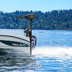 46LBS Electric Outboard Boat Motor Boat Engine Trolling Brush Motor Heavy Duty