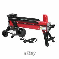 5 Ton Heavy Duty Electric Log Splitter Hydraulic Wood Cutter With Stand Duoblade