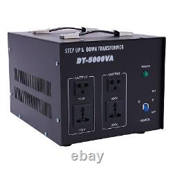 5000W Heavy Duty Step Up/Step Down Electric Power Voltage Converter Transformer