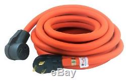 50ft Electrical Welder Extension Cord NEMA 6-50P to NEMA 6-50R by AC WORKS