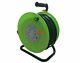 50m Meter Extension Reel Lead Cable 4 Way Electric Socket Heavy Duty