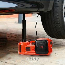 5T Heavy Duty 12V Car Electric Hydraulic-Jack Garage Tire Repair Tool Lifting UK