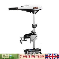 65LBS Heavy Duty Electric Outboard Motor Trolling Motor Fishing Boat Engine 600W