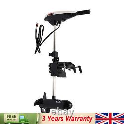 65LBS Heavy Duty Electric Outboard Motor Trolling Motor Fishing Boat Engine 600W