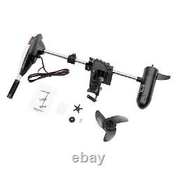 65LBS Heavy Duty Electric Outboard Motor Trolling Motor Fishing Boat Engine 600W