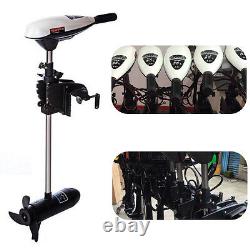 65LBS Heavy Duty Electric Outboard Motor Trolling Motor Fishing Boat Engine 600W