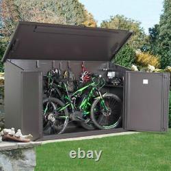 7'7 x 3'4 Electric Bike Storage Shed Garden DIY Utility Store (2.3m x 1.05m)